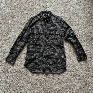 Zara casual button down shirt